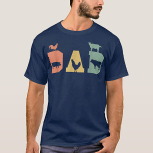 Mens Farmer Dad Ranch Farming Life Agriculture Fat T-Shirt