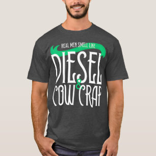 Mens Farmer Tractor Funny Farming T-Shirt