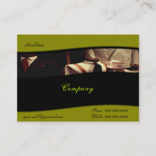 Men's Fashion Business Card