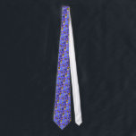 MENS FASHION TIE - MOGEN DAVID - STARS OF DAVID<br><div class="desc">Celebrate the Holidays with this decorative Jewish Stars Tie. Can be worn any day of the year though! Electric blue and decorative Jewish Stars embelish this stunning men's tie. Give as gifts to friends and family this year for Chanukkah! Happy Chanukka!</div>