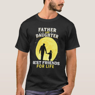Mens Father And Daughter Fishing Partner For Life  T-Shirt