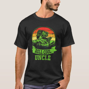 Mens Father Day Gift Vintage Fishing Reel Cool Unc T-Shirt