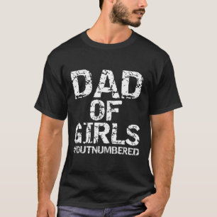 Mens Father Gift from Daughters Funny Dad of T-Shirt