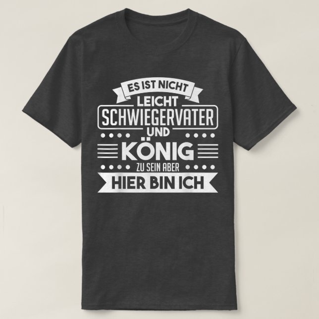 Mens Father in law in law parents, saying in law  T-Shirt (Design Front)