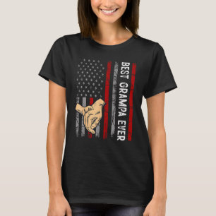 Mens Father s Day Best Cousin Ever With US America T-Shirt