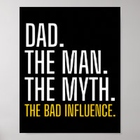 Mens Father&#; s Day Dad The Man The Myth The D In
