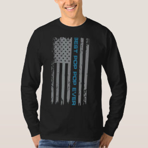 Mens Fathers Day Dad Daddy Father's Best Pop Pop T-Shirt