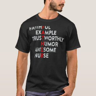 Mens Father's Day For Dad Daddy Awesome Nurse Pro T-Shirt