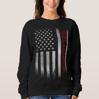 Mens Fathers Day  For Papa  Best Grandpop Ever Us  Sweatshirt