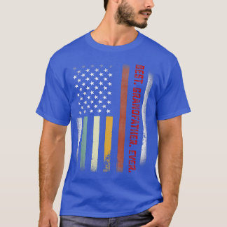Mens Fathers Day Gift For Papa Best Grandfather E T-Shirt