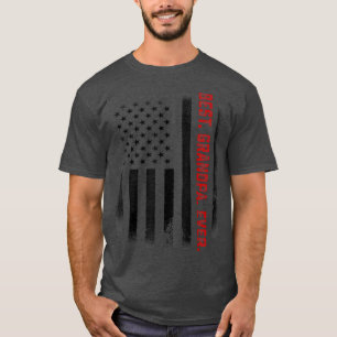 Mens Fathers Day Gift For Papa Best Grandpa Ever T-Shirt