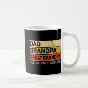 Mens Fathers Day Gift from Grandkids Dad Grandpa G Coffee Mug