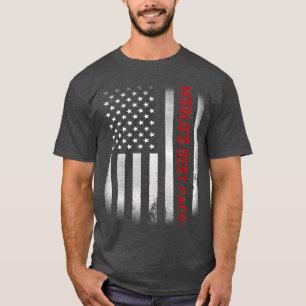 Mens Fathers Day Gift Tee World's Best Papa Ever