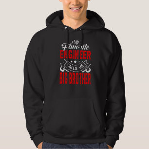 Mens Father's Day My Favourite Engineer Calls Me B Hoodie
