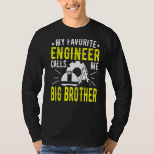 Mens Father's Day My Favourite Engineer Calls Me B T-Shirt