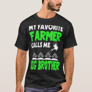 Mens Father's Day My Favourite Farmer Calls Me Big T-Shirt