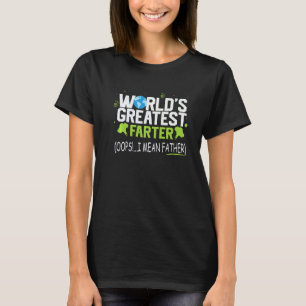 Mens Father's Day World's Best Dad Fatherhood 2 T-Shirt