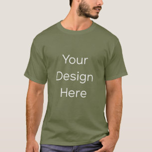 Men's Fatigue Green T-Shirt