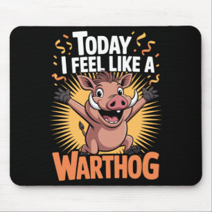 Mens Feel Like A Close Air Support Aircraft Funny Mouse Pad