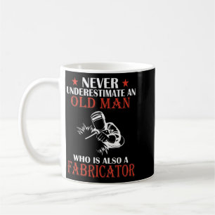 Mens Ferret - Never underestimate a Man with a Fer Coffee Mug