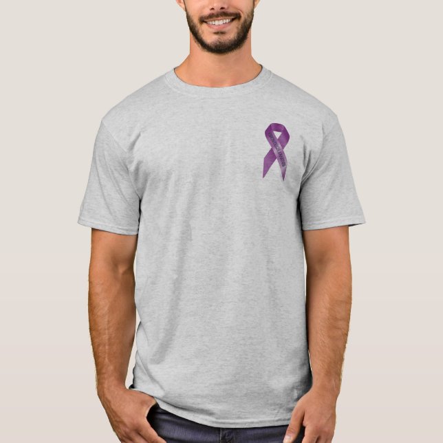 Men's Fibromyalgia Awareness T-shirt (Front)