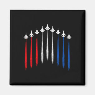 Mens fighter jet american flag men 4th of july magnet