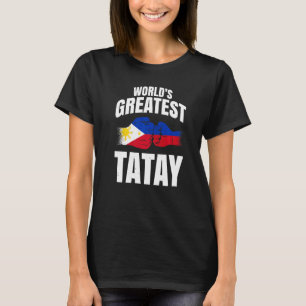 Mens Filipino Proud Filipino Residents Pinoy Pinay T-Shirt