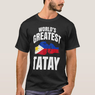 Mens Filipino Proud Filipino Residents Pinoy Pinay T-Shirt