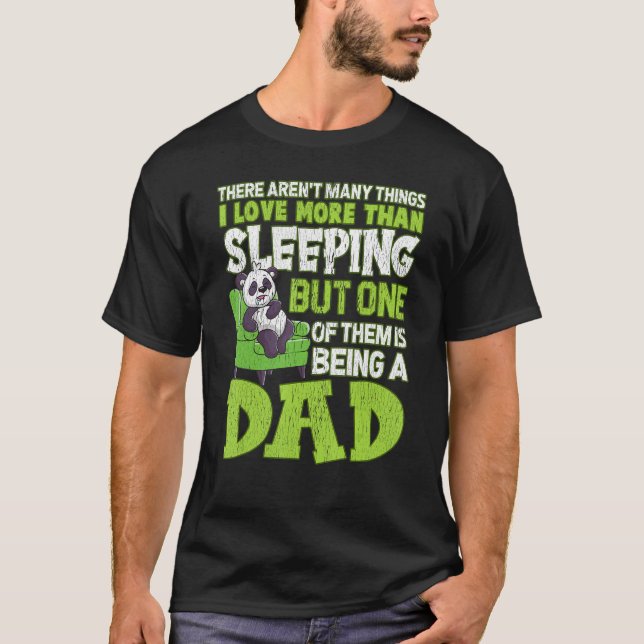 Mens First Time Father Parenting Newborn T-Shirt (Front)