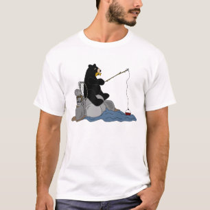 Mens' Fishing Bear T-Shirt