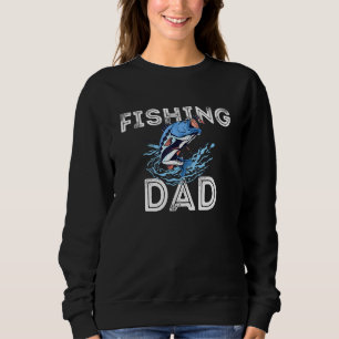 Mens Fishing Dad Finest Fisherman Papa Carp Fish F Sweatshirt