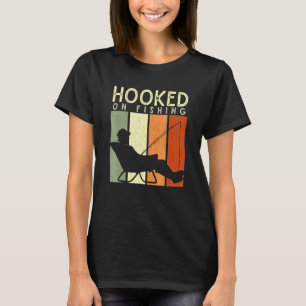 Mens Fishing Hobby Hook Relaxed Fisherman T-Shirt