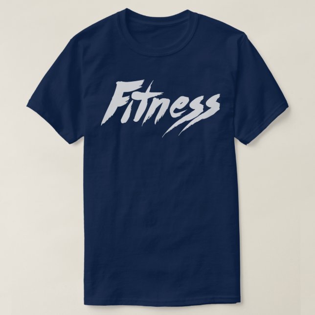 Mens FITNESS - Gym Fitness Workout Motivational De T-Shirt (Design Front)