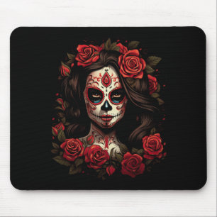 Mens Floral Mexican Beauty Day Of The Government Mouse Pad