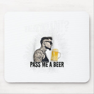 Mens For Anti Valentine’s Day Tattooed Single Man Mouse Pad