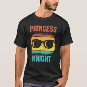 Mens For Fathers Day Princess Knight Of Daughters T-Shirt