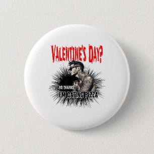 Mens For Tattooed Single Man Inked Man Anti Valent 6 Cm Round Badge
