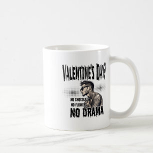 Mens For Tattooed Single Man Inked Man Anti Valent Coffee Mug