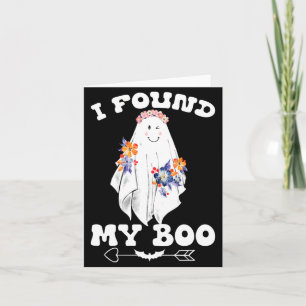Mens Found Boo Found Boo Funny Couples Halloween Card