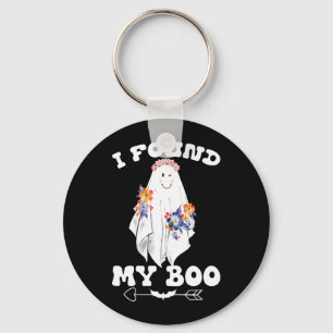 Mens Found Boo Found Boo Funny Couples Halloween Key Ring