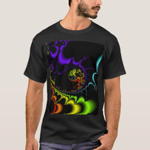 Mens Fractal #45 fractal mathematics Mandelbrot se T-Shirt
