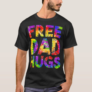 Mens Free Dad Hugs Pride LGBTQ Gay Rights Straight T-Shirt