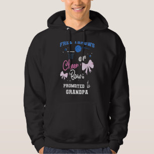 Mens Free Throws Or Cheer Bows Promoted To Grandpa Hoodie
