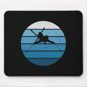 Men's Freestyle Skiing Winter Sport Ski Mouse Pad