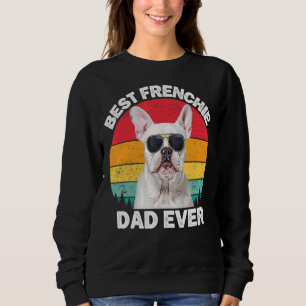 Mens Frenchie Dad White French Bulldog For Men D Sweatshirt