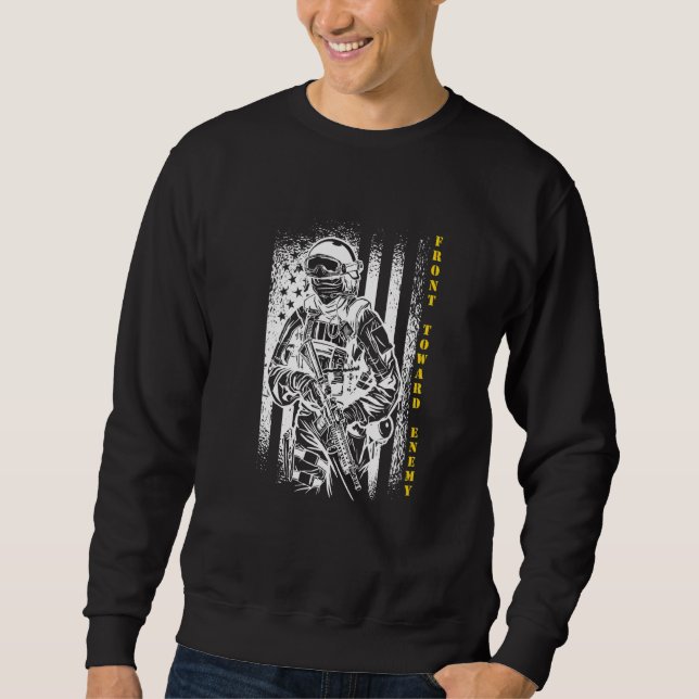 Mens Front Towards Enemy 2 Sweatshirt (Front)