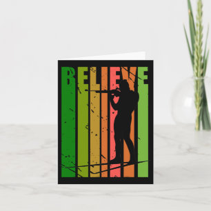 Mens Funky Mens Shooting Gun Biathlon Target Sprin Card