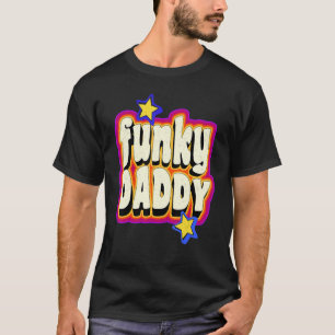 Mens Funky Vintage Retro 70s Funky Daddy Disco Dan T-Shirt