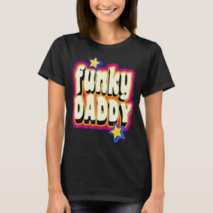 Mens Funky Vintage Retro 70s Funky Daddy Disco Dan T-Shirt