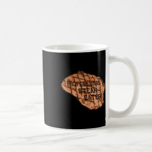 Mens Funny Anti-vegan Professional Steak Eater Bbq Coffee Mug